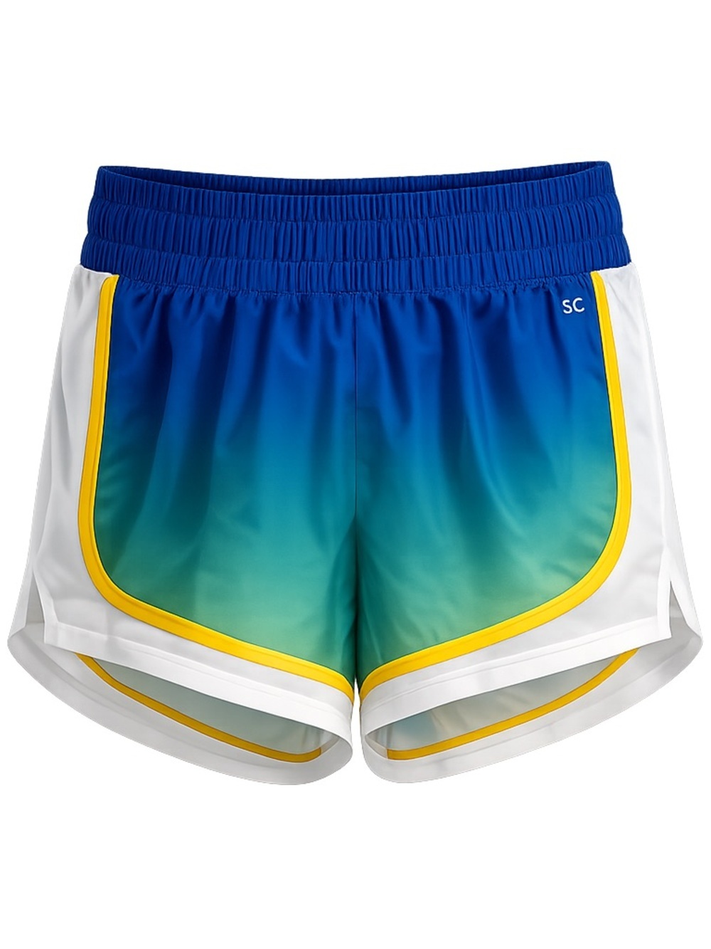 NWT DSG Stride High Rise Shorts Women’s XS and S Blue Ombre Lined Athletic